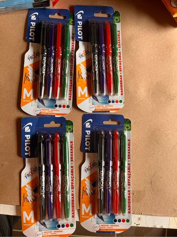 Stylos effaçable pilot