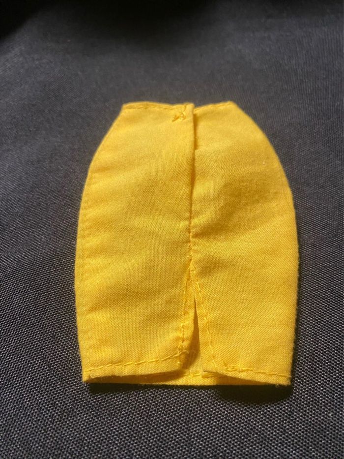 Jupe jaune poupée barbie - photo numéro 3
