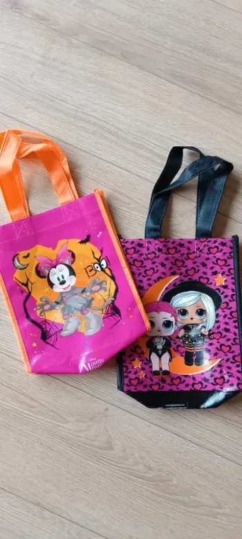 2 Sacs pour bonbons halloween