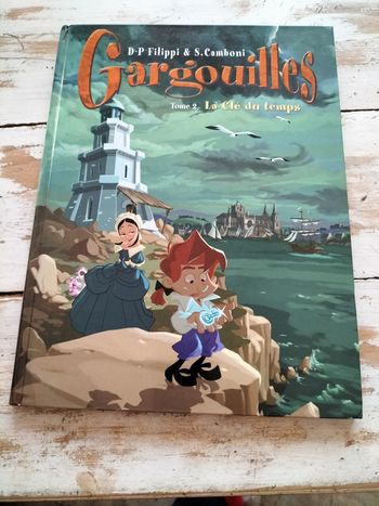 Bd gargouille Tome 2 la clé des temps