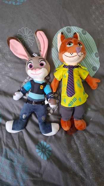 Peluches disney zootopie 