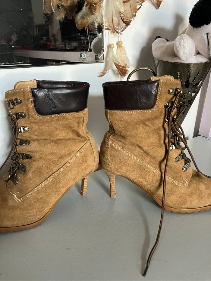 Bottines marron - photo numéro 2