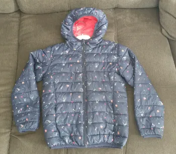 Doudoune légère marine 8 ans