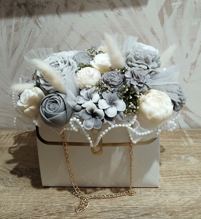 Bouquet en cire parfumée - photo numéro 3