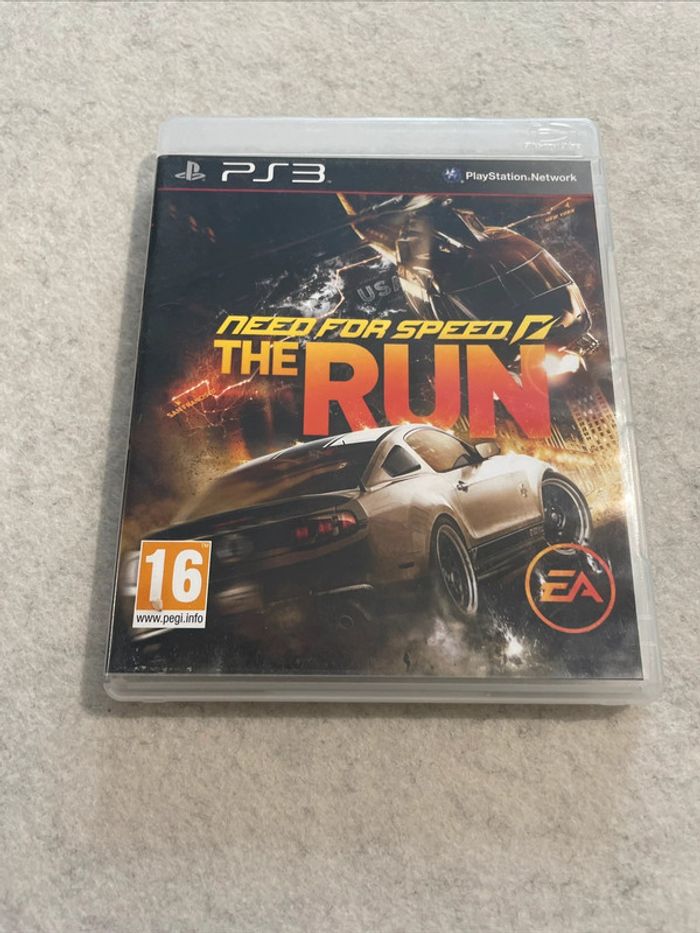 Need For Speed The Run Jeu PS3 Playstation 3 Complet FR