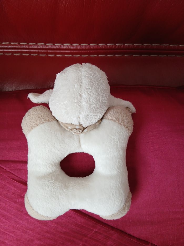 Nattou: Doudou-grelot "Petit Mouton" - photo numéro 4