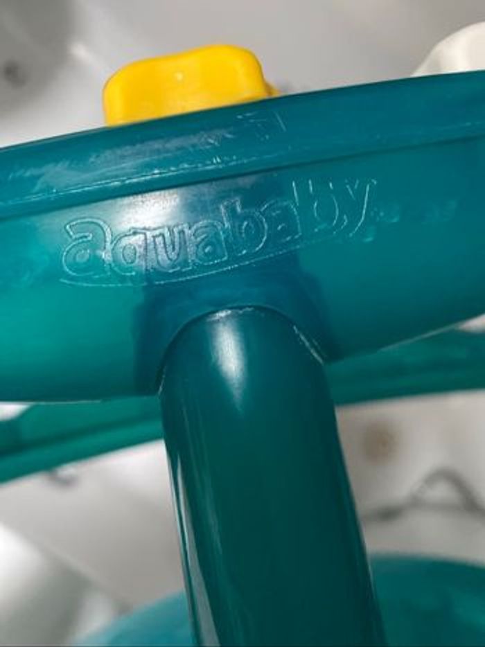 Siège Anneau de bain vert translucide Aquababy - photo numéro 3