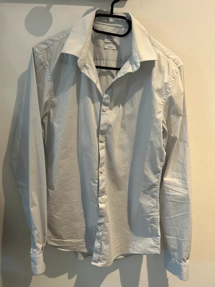 Chemise bleu clair - photo numéro 2