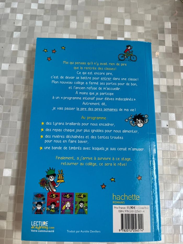 Livre entrer en 4eme la pire épreuve de ma vie - photo numéro 2