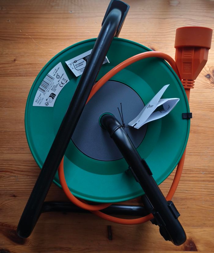 Rallonge / touret enrouleur de câble électrique 20M #2 - photo numéro 3