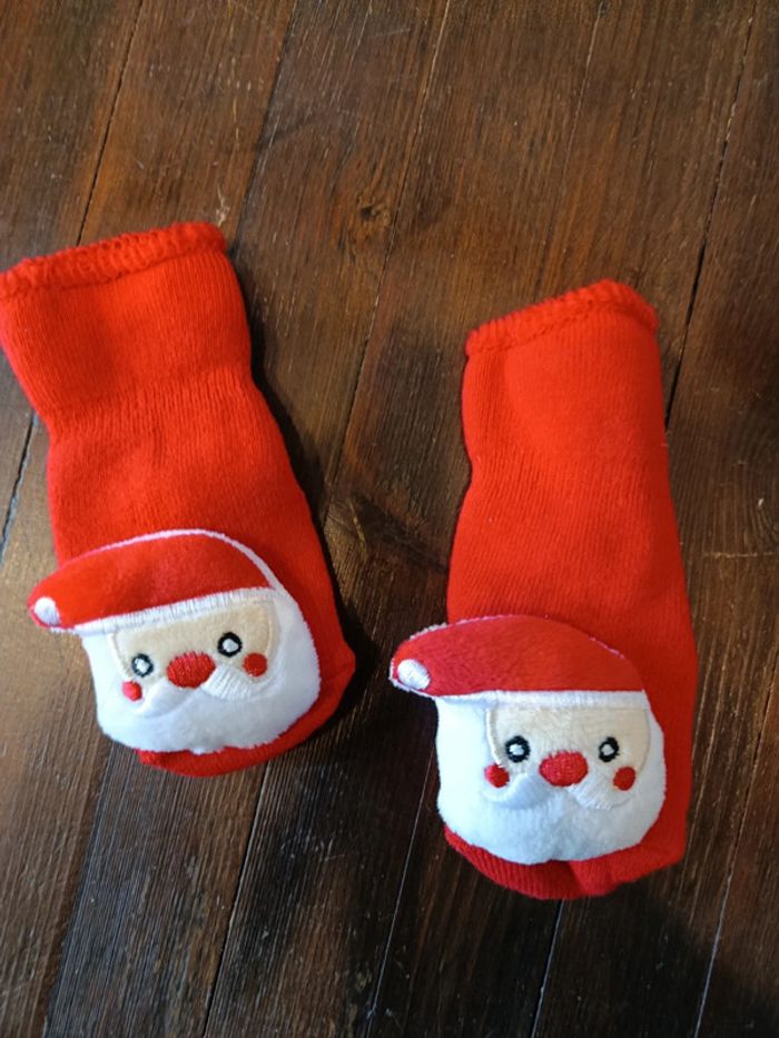 Chaussette bebe noel