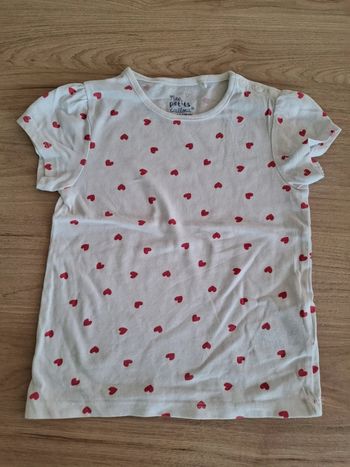 Tee-shirt coeurs MOC 36 mois
