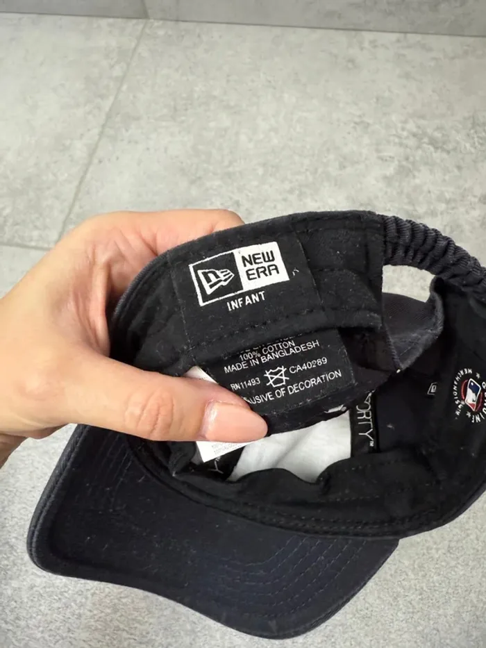 Casquette New Era Nex York Yankees enfant 4-6 ans noire - photo numéro 5