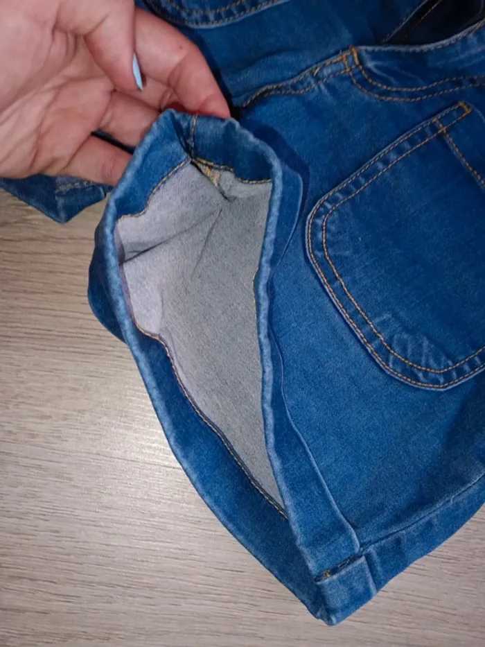 Short été femme taille S bleu - photo numéro 5