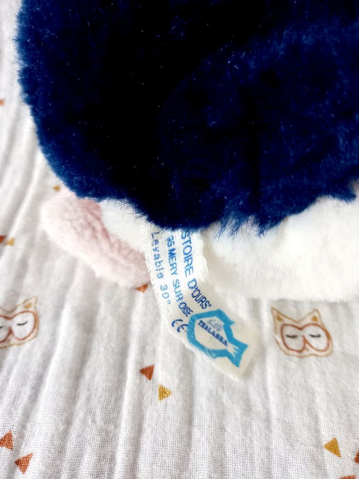 Doudou pingouin peluche Histoire d'Ours - photo numéro 3