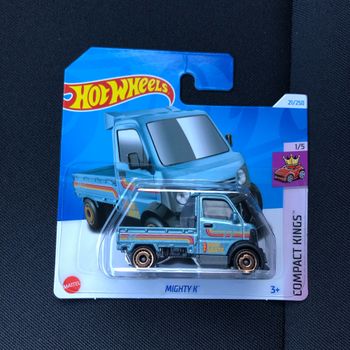 Miniature hot wheels mighty K