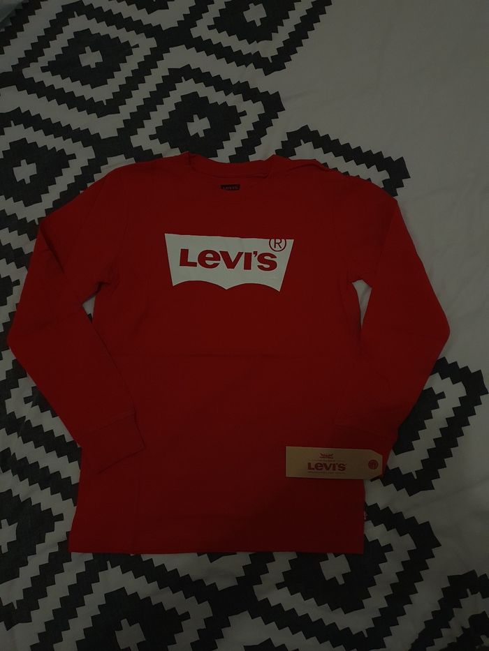 Levi's t-shirt manches longues taille 14 ans - photo numéro 5