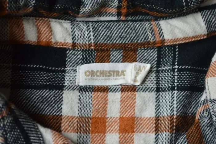 Robe courte à carreaux Orchestra 5 ans + collant offert - photo numéro 5