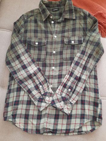Chemise à carreaux 12 ans garçon Diesel