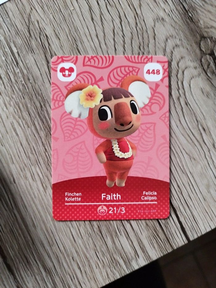 Carte amiibo kolette