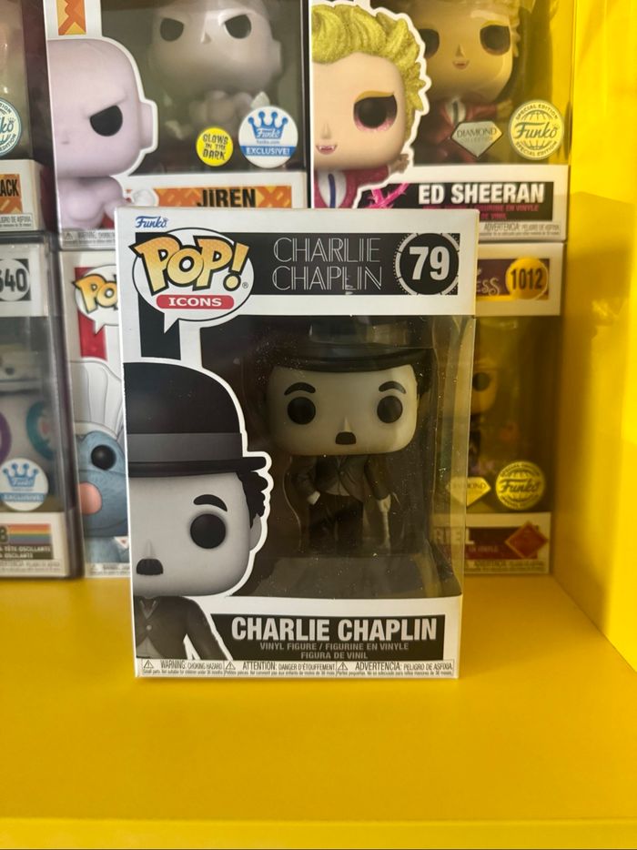 Funko Pop! Icons 79 - Charlie Chaplin - Charlie Chaplin