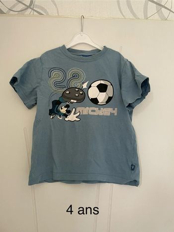Tee-shirts Mickey 4 ans