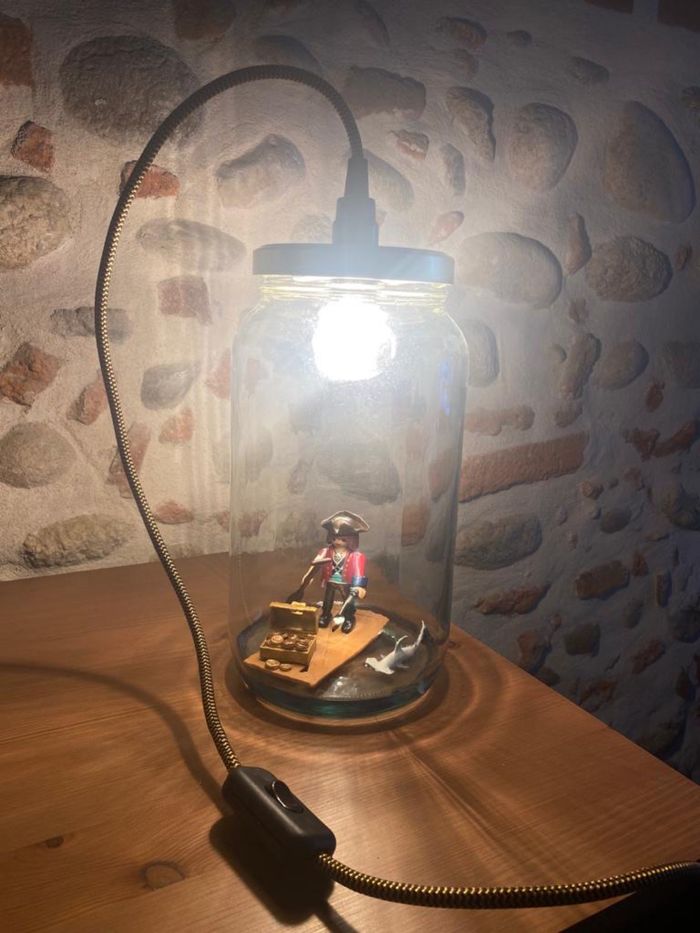 Lampe Playmobil pirate - photo numéro 2