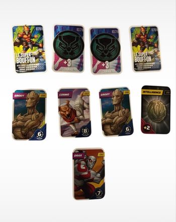 Lot carte Marvel 