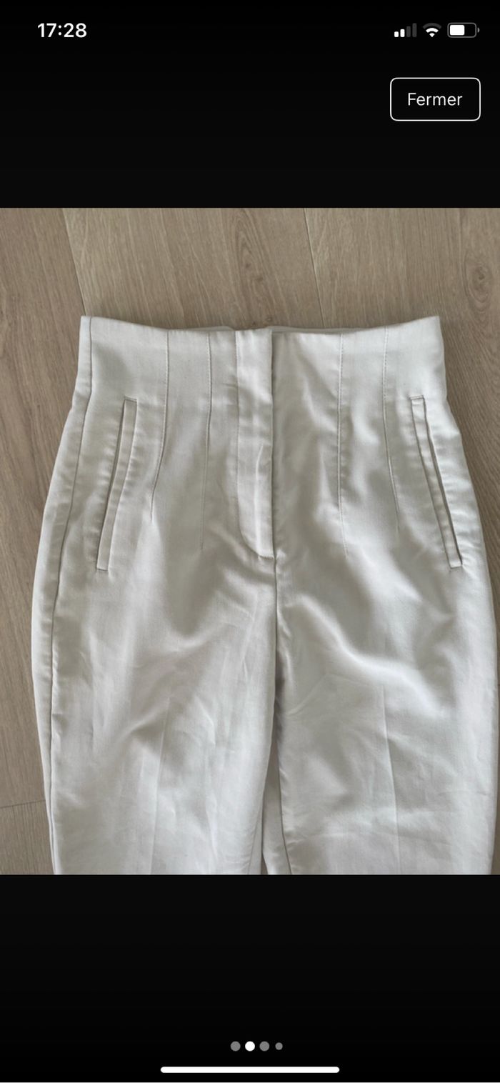 Panatalon beige crème - photo numéro 4