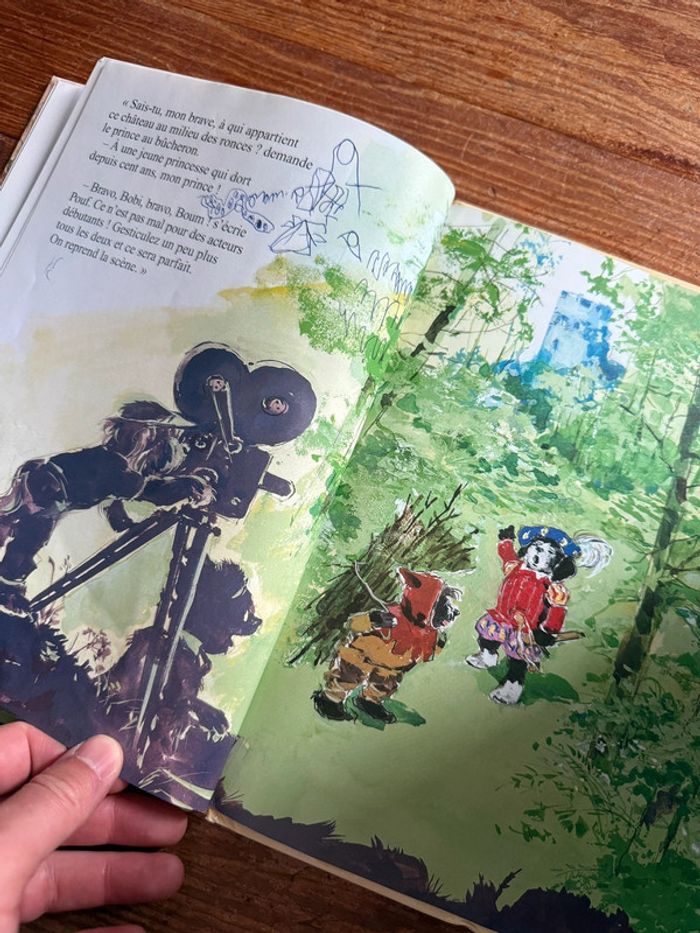 Édition Hachette Satisfaisant - Livre rare Caroline fait du Cinéma album bd Pierre Probst - photo numéro 9