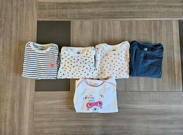 Lot bodies manches longues 3 ans la redoute