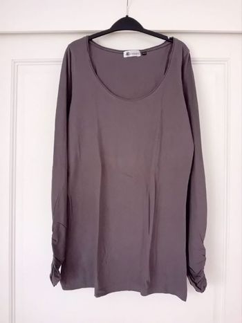 tunique t-shirt gris kiabi 38/40