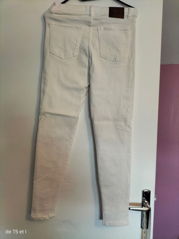 Jeans skinny neuf blanc taille 36 marque Jennyfer - photo numéro 4