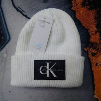 Bonnet Calvin Klein Jeans Blanc neuf