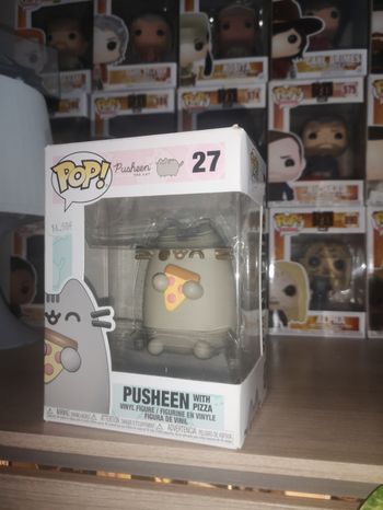 Funko pop Pusheen 27 Pusheen With Pizza