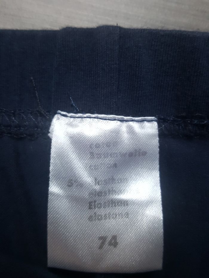 Lot de 2 legging taille 74 - photo numéro 2