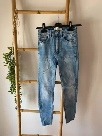 Jean skinny bleu clair