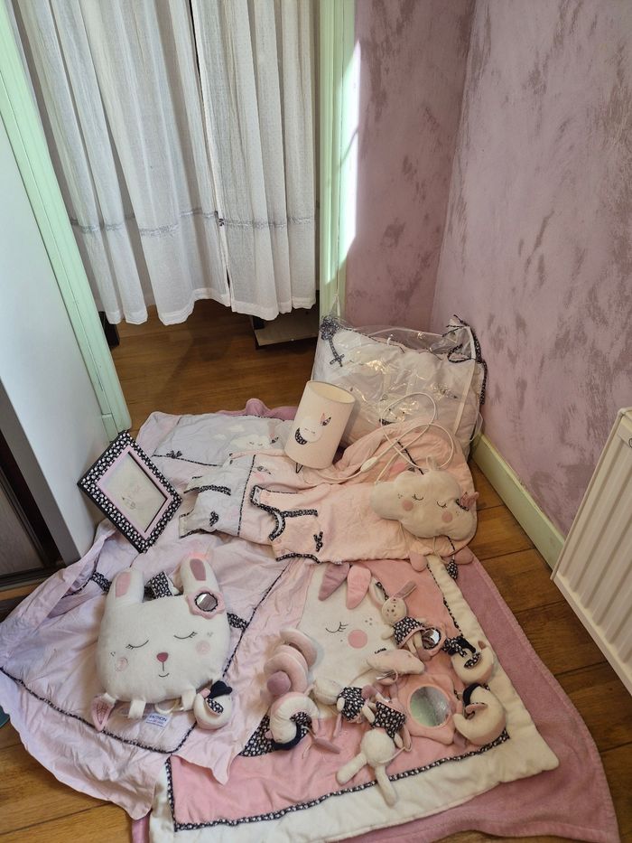 Lot chambre Sauthon Miss Chipie