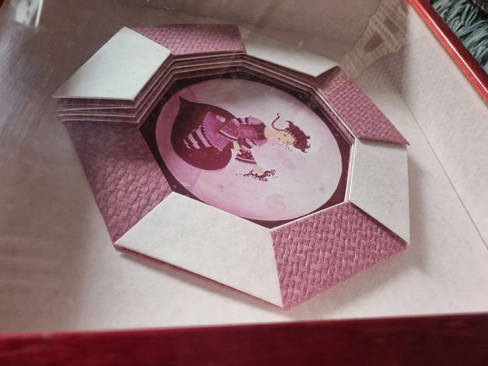 Tableau carré avec femme - photo numéro 5