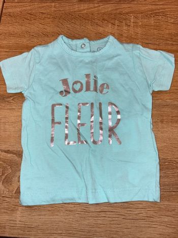 Lot de 4 t-shirt fille