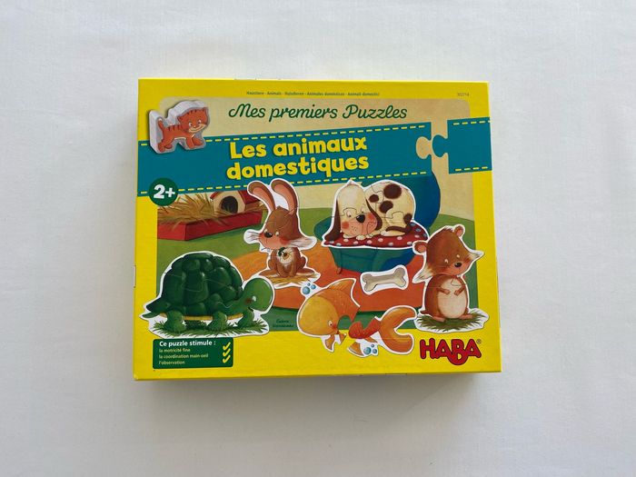 Mes premiers puzzles Les animaux domestiques Haba