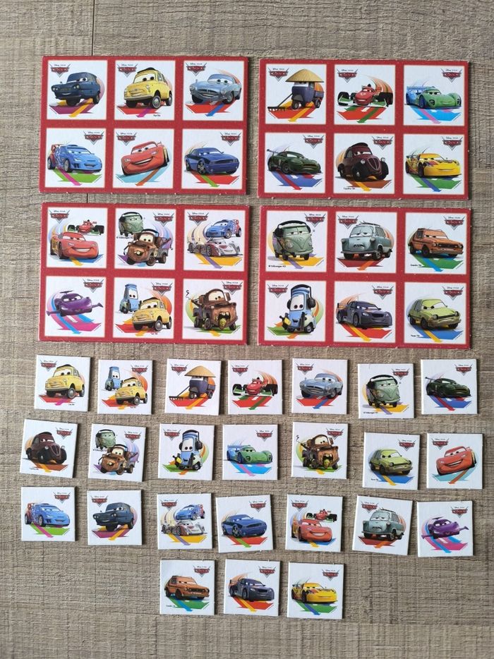 Jeu loto Cars - photo numéro 4