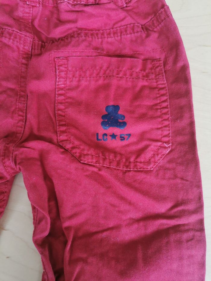 Lot de 2 pantalons bébé garçon 12mois lulu castagnette et orchestra - photo numéro 5