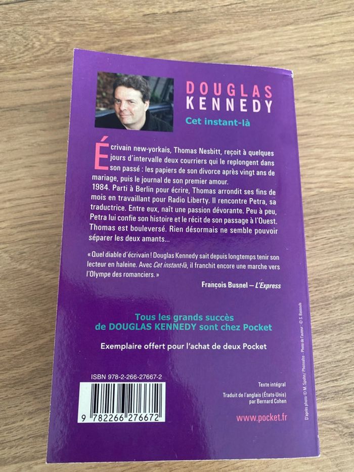 Livre intitulé Cet instant là neuf - photo numéro 2