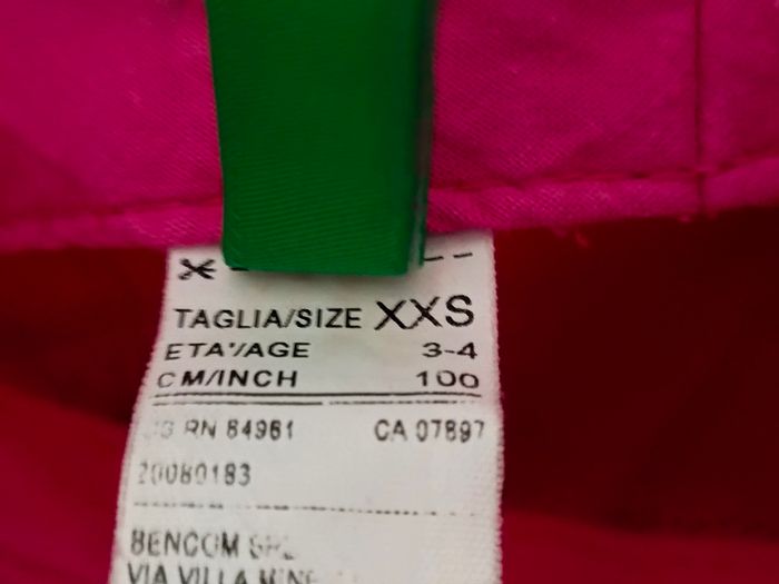 Bob rose United Colors of Benetton - photo numéro 3