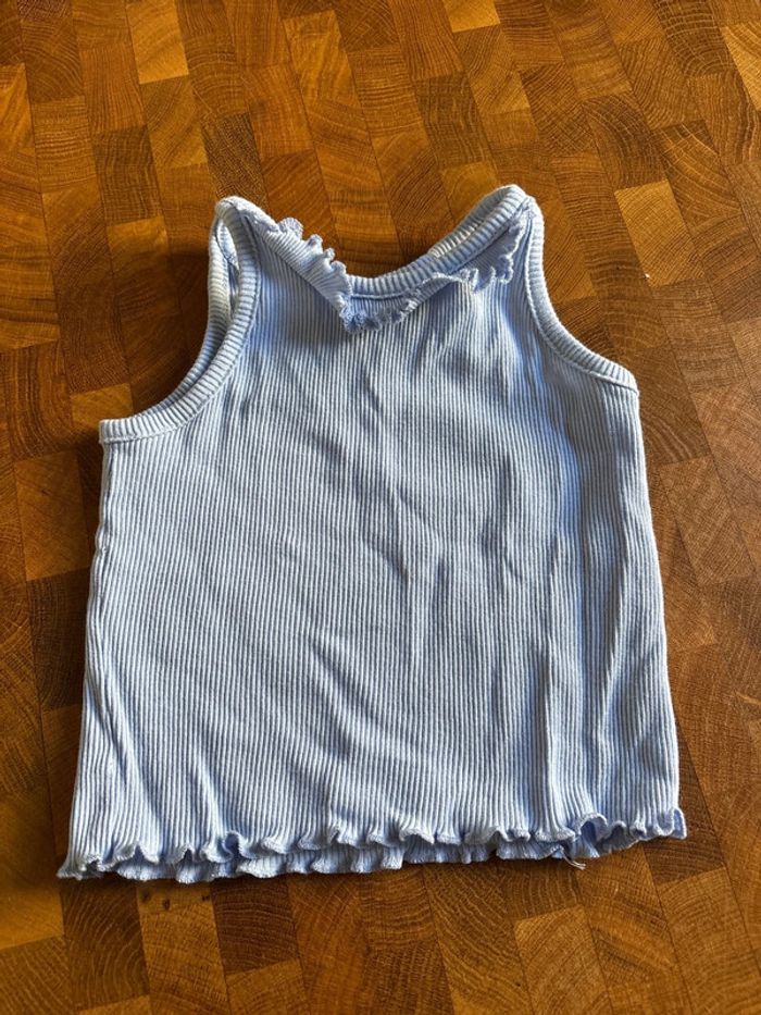 Débardeur bleu