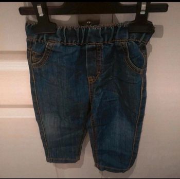 Jeans garcon élastique 12 mois
