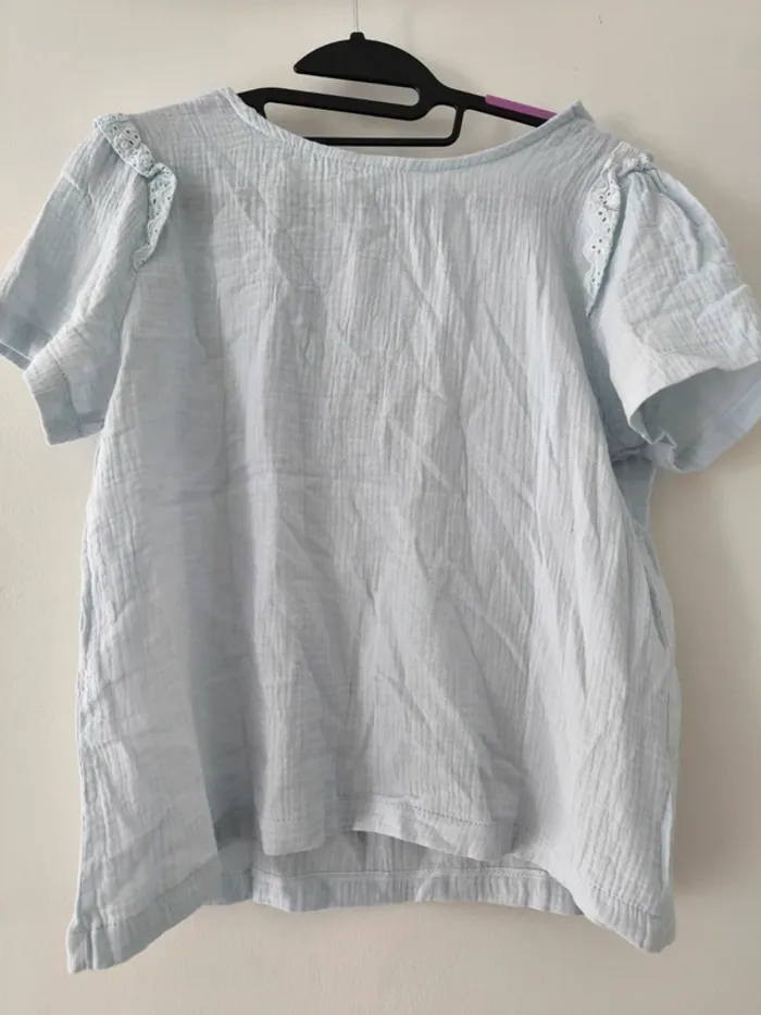 Haut bleu clair Lovely & Co – Taille M – Neuf avec étiquette - photo numéro 3