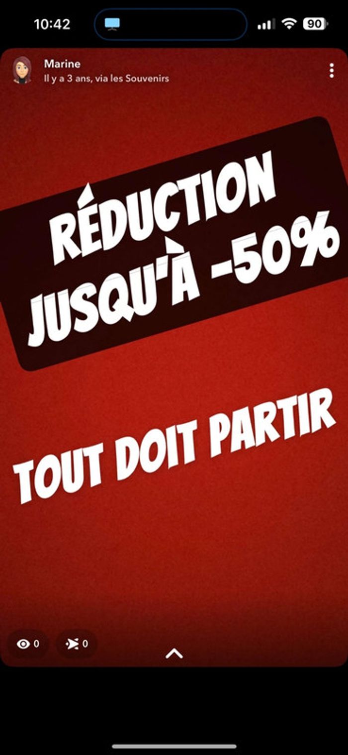 50 % de réduction