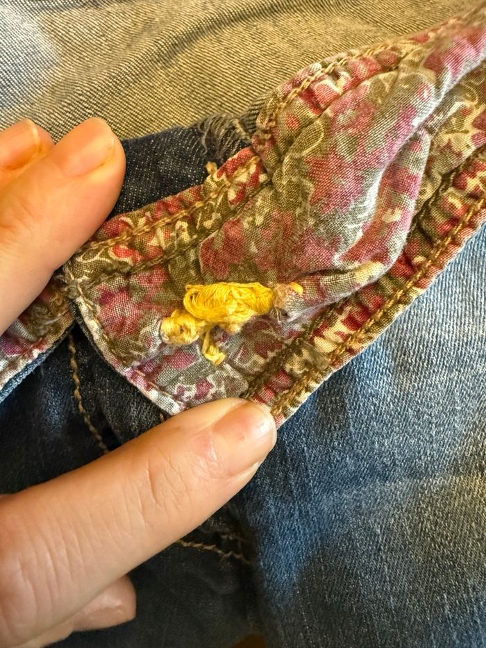 Jeans évasé taille réglable - photo numéro 10